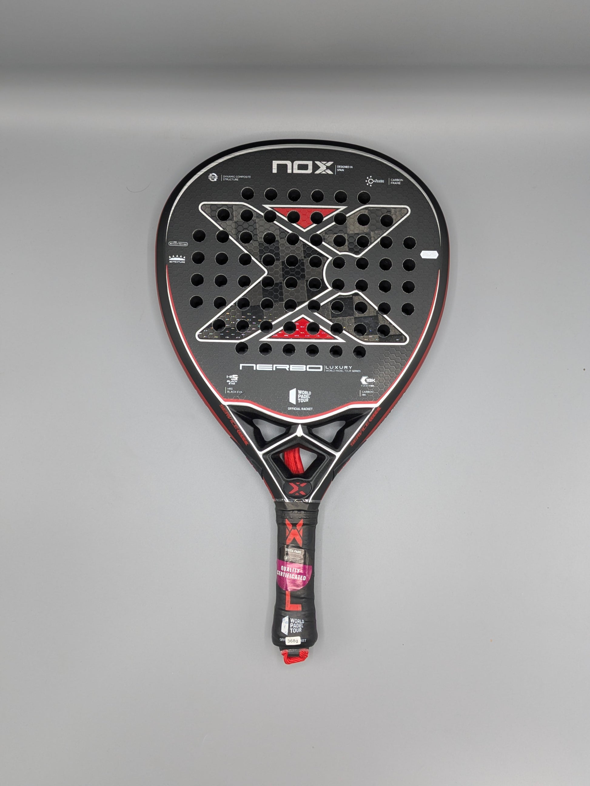 Raquette de padel Nox Nerbo WPT Luxury Series 2023