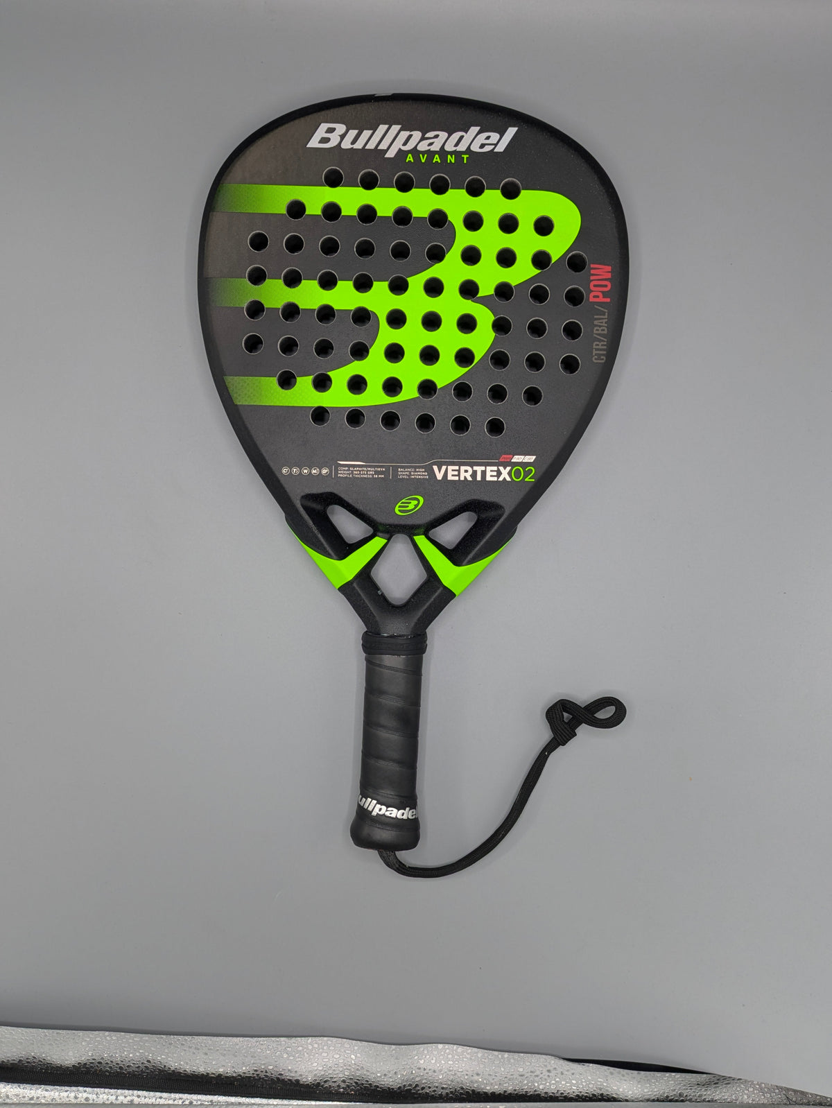 Raquette de padel Bullpadel Vertex 02 Avantline Verte