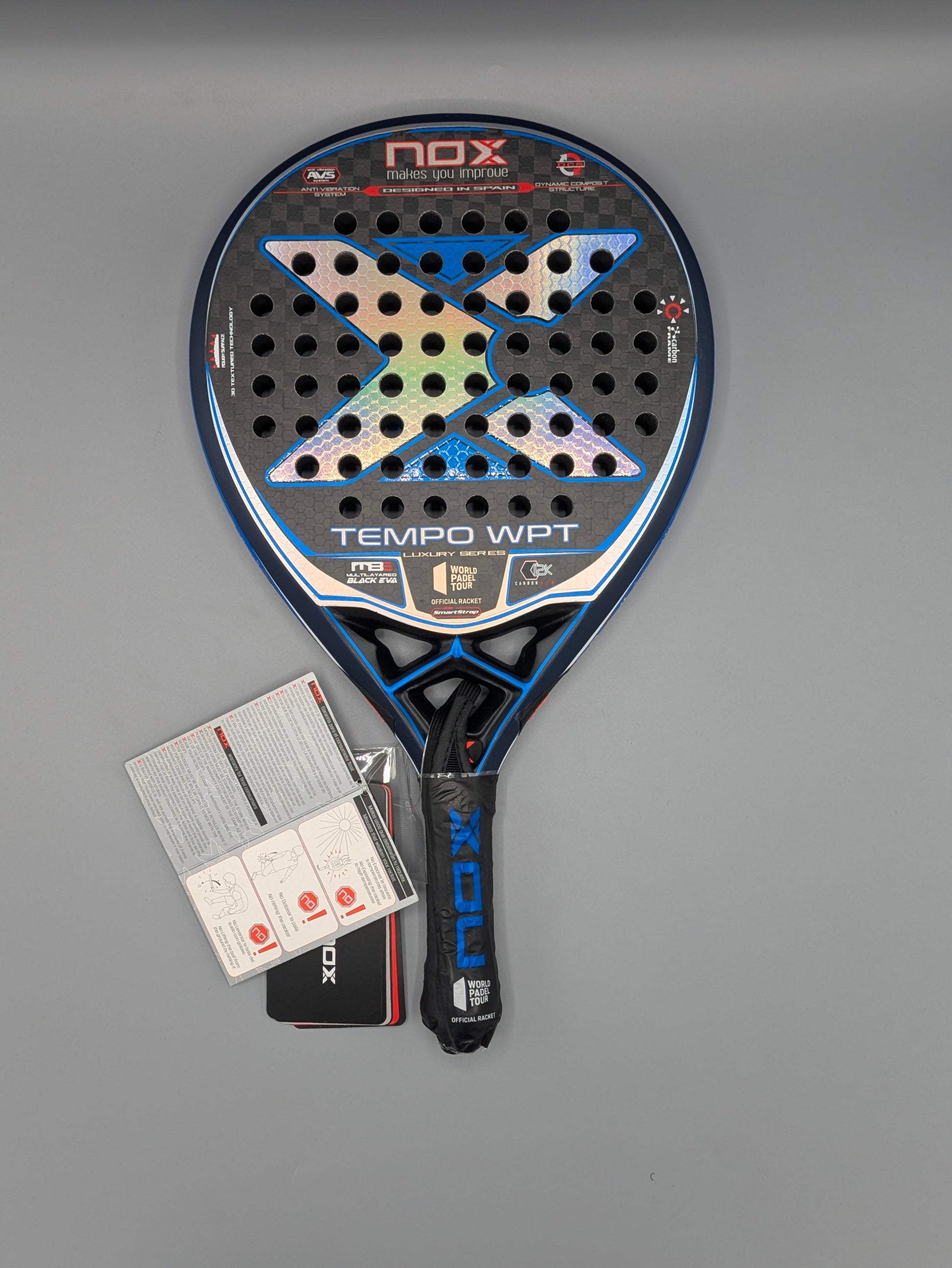 Raquette de padel Nox Tempo WPT Luxury 2022