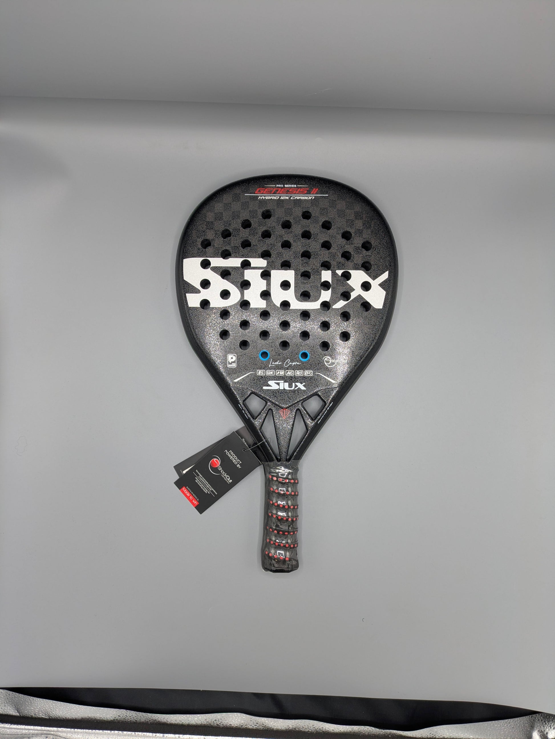 Raquette de padel Siux Genesis II Hybrid 12K Lucho Capra Pro