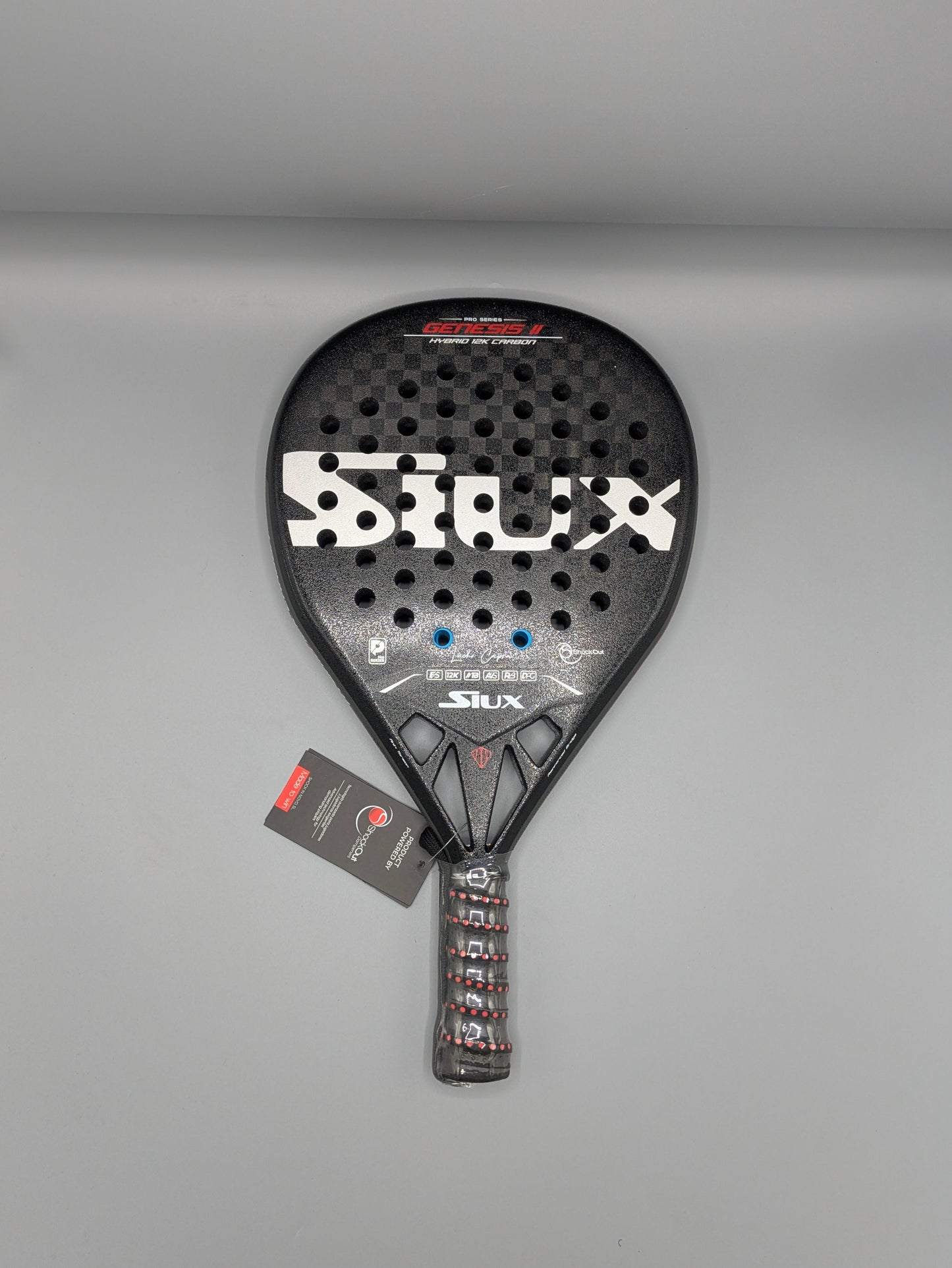 Raquette de padel Siux Genesis II Hybrid 12K Lucho Capra Pro