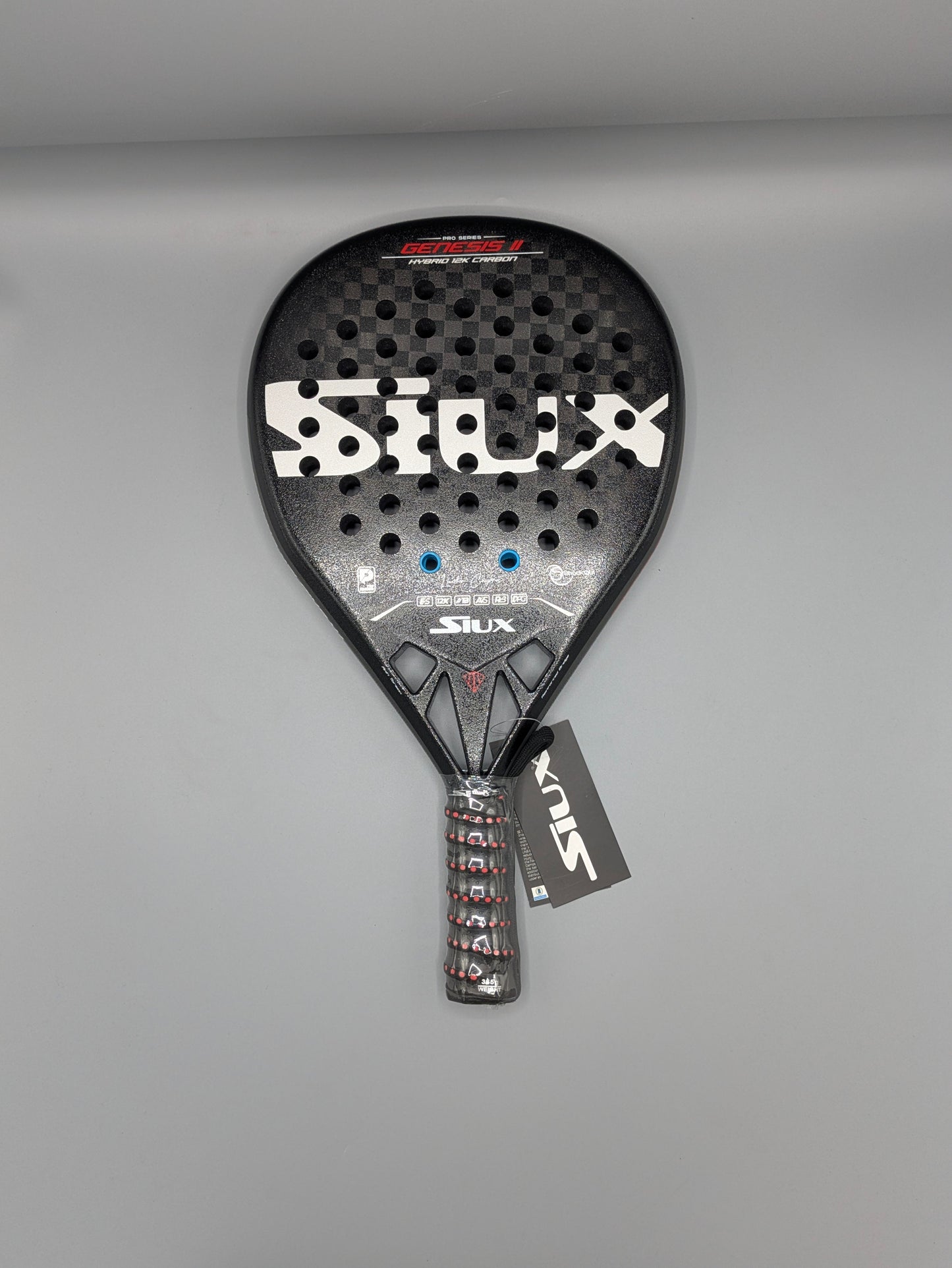 Raquette de padel Siux Genesis II Hybrid 12K Lucho Capra Pro