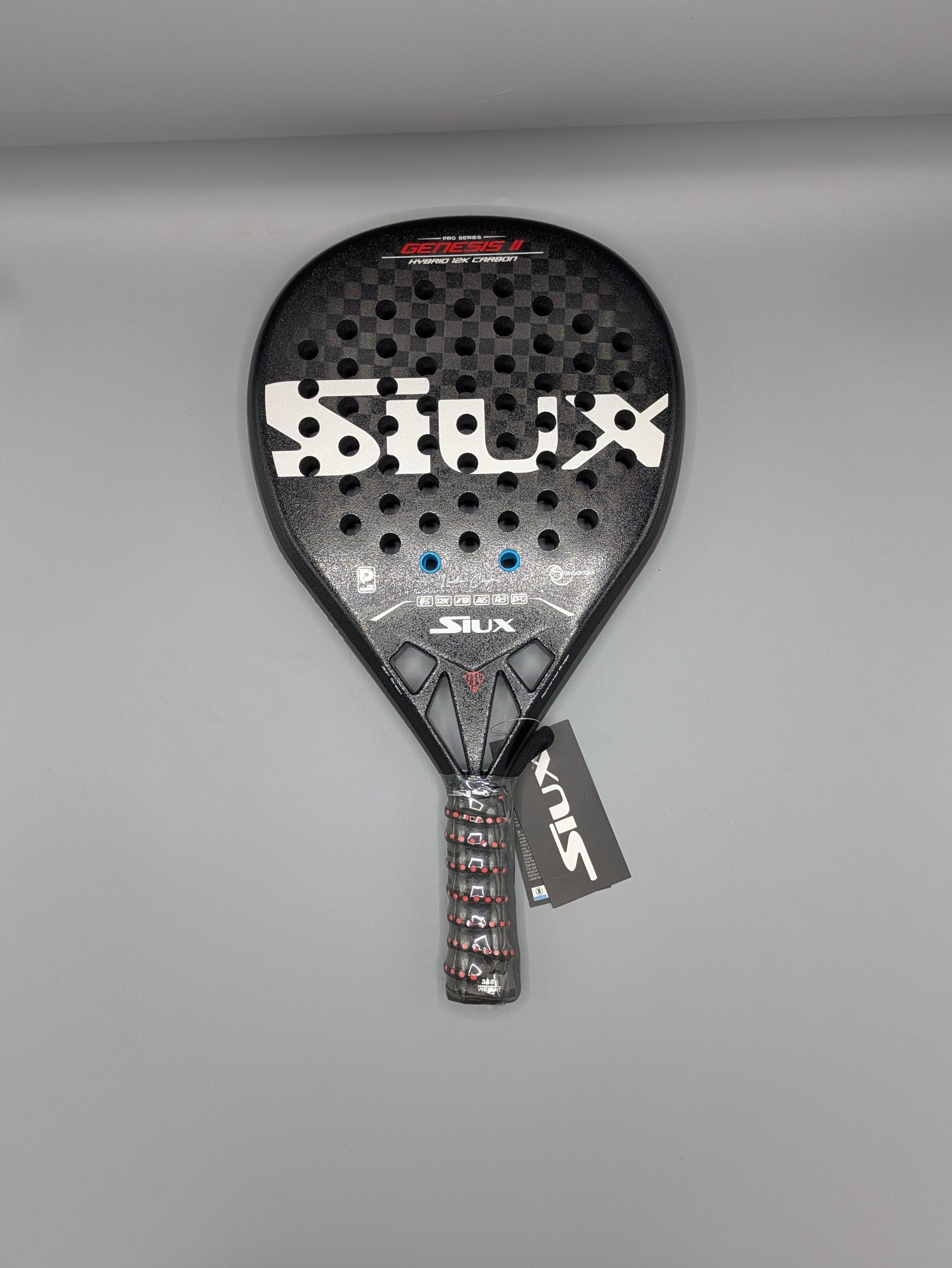 Raquette de padel Siux Genesis II Hybrid 12K Lucho Capra Pro