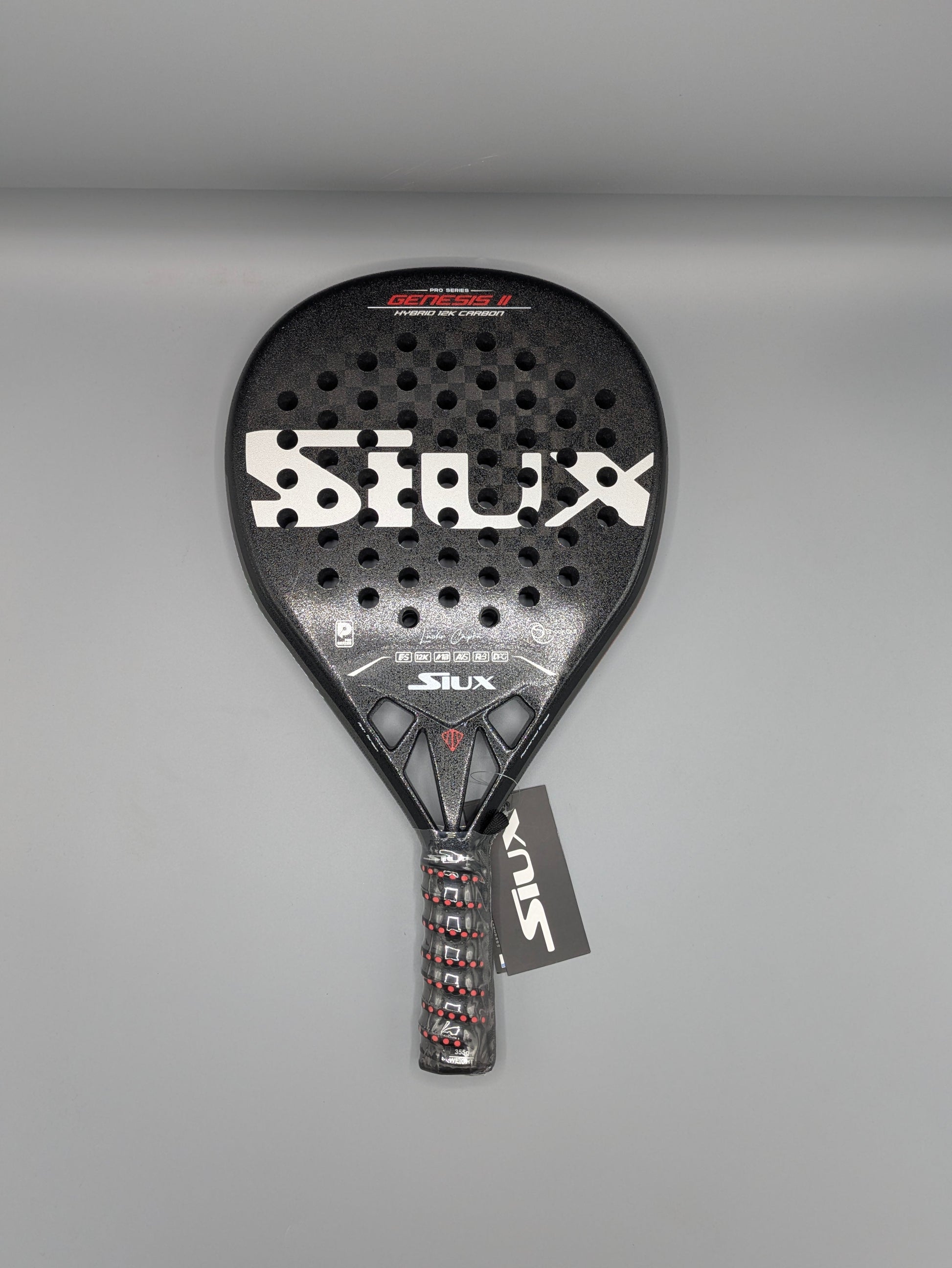 Raquette de padel Siux Genesis II Hybrid 12K Lucho Capra Pro
