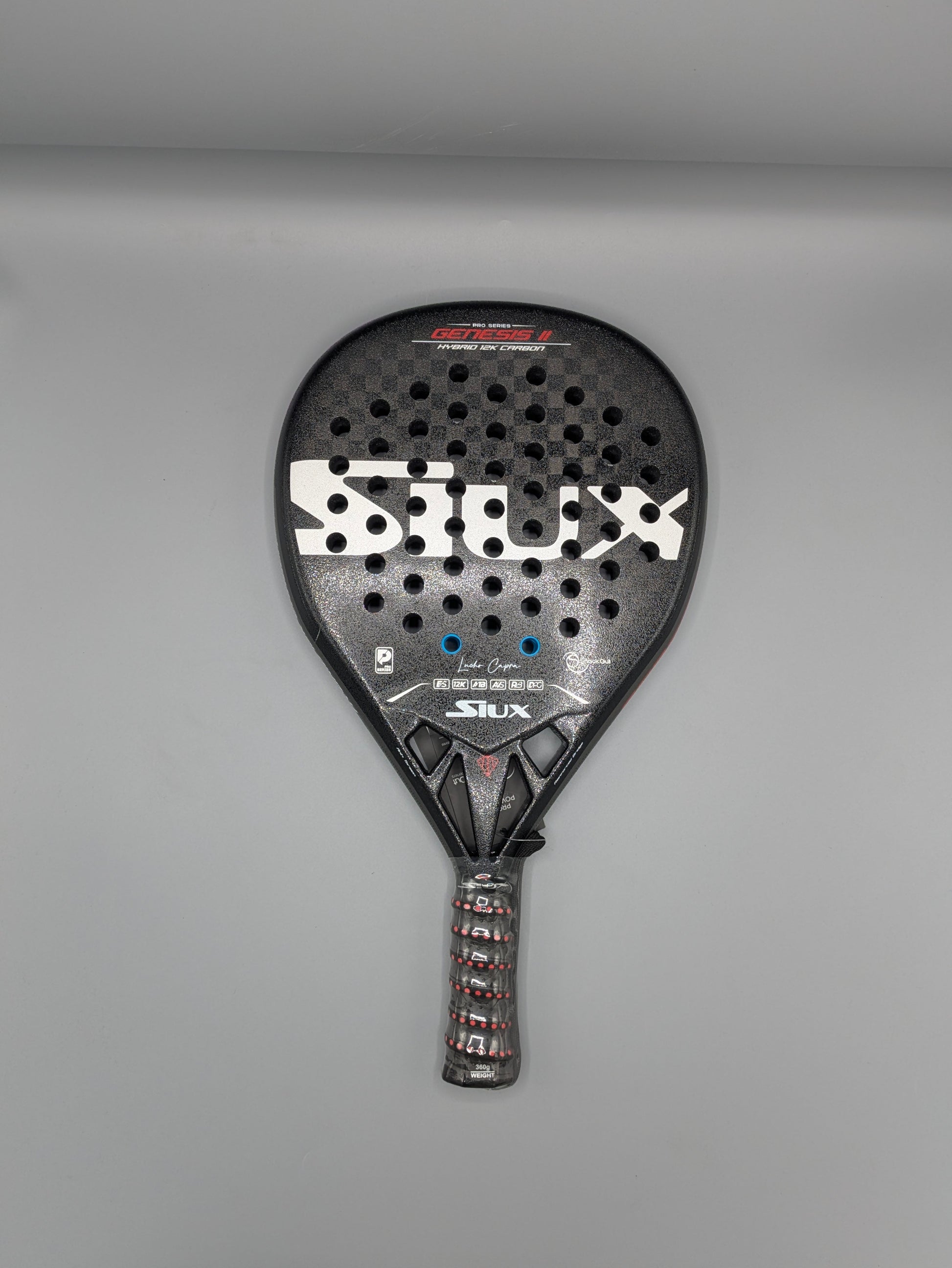 Raquette de padel Siux Genesis II Hybrid 12K Lucho Capra Pro