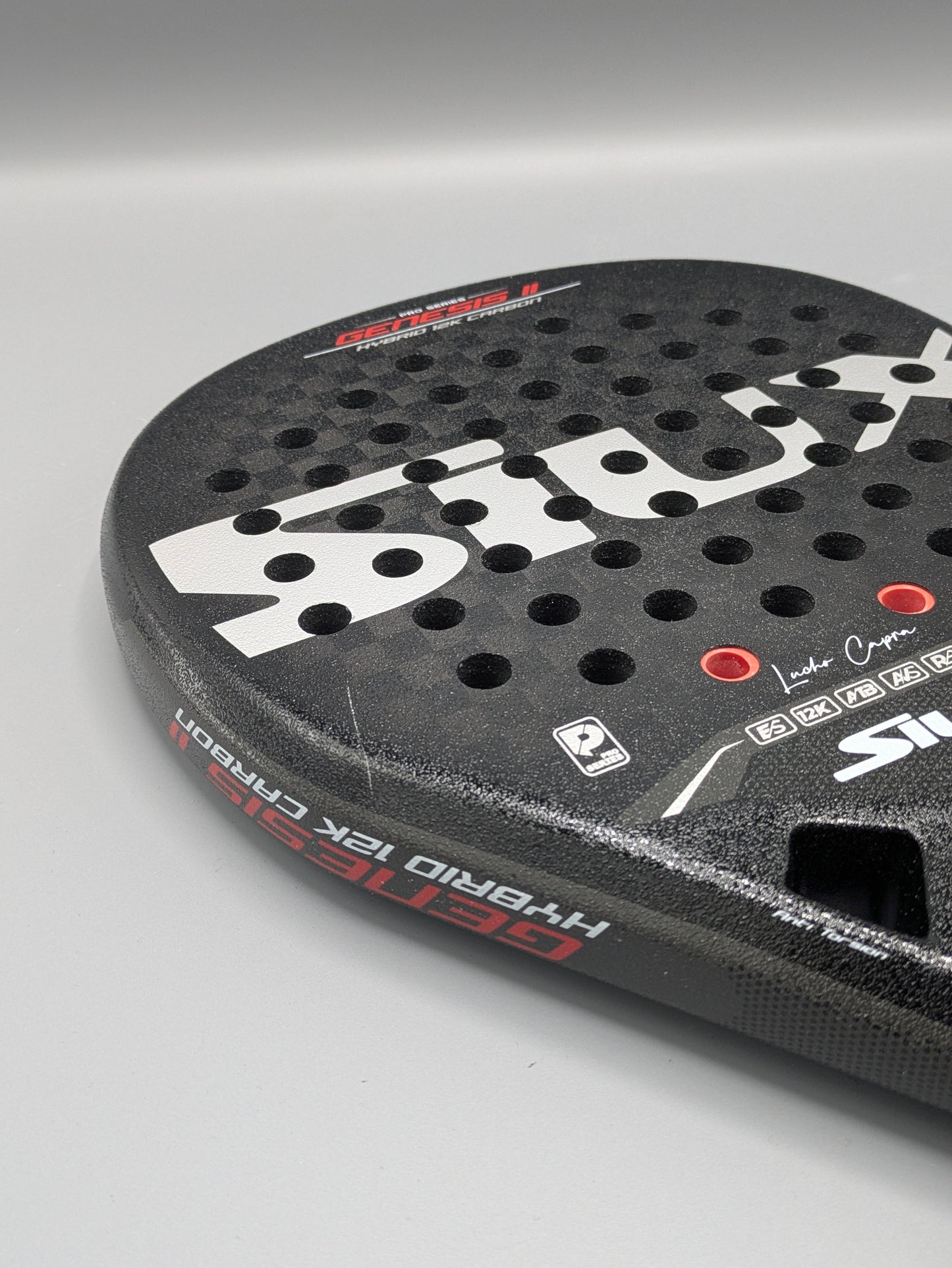 Raquette de padel Siux Genesis II Hybrid 12K Lucho Capra Pro
