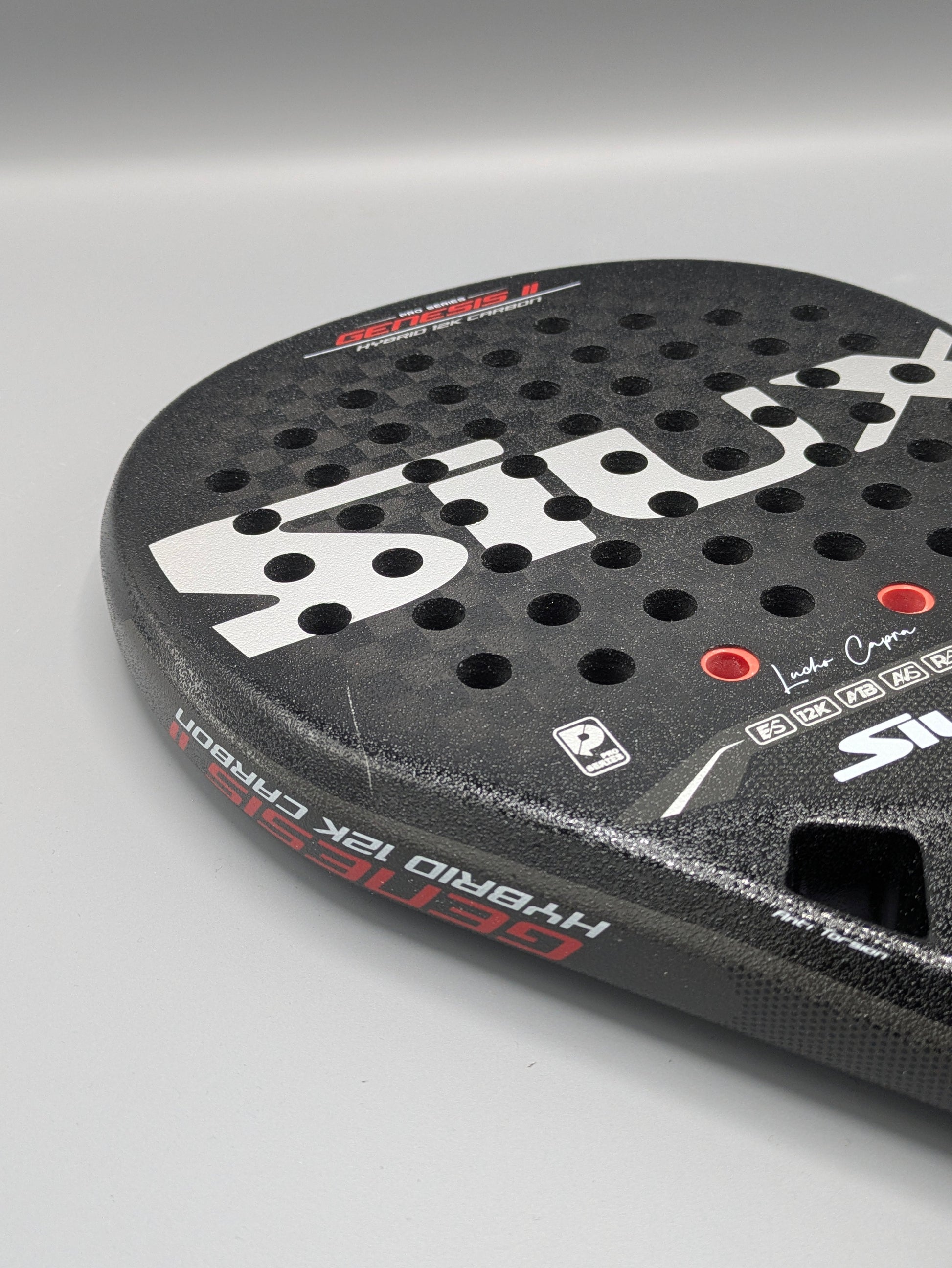 Raquette de padel Siux Genesis II Hybrid 12K Lucho Capra Pro