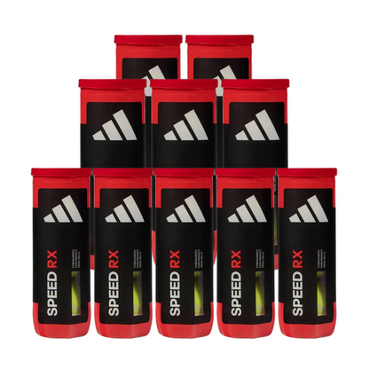 Pack de 10 tubes de balles Adidas Speed Rx