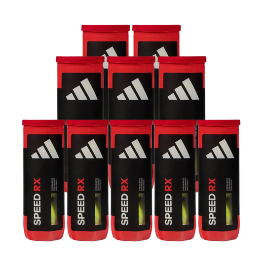 Pack de 10 tubes de balles Adidas Speed Rx