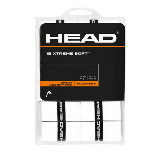 Pack de 12 Surgrips Head Xtreme Soft Blanc
