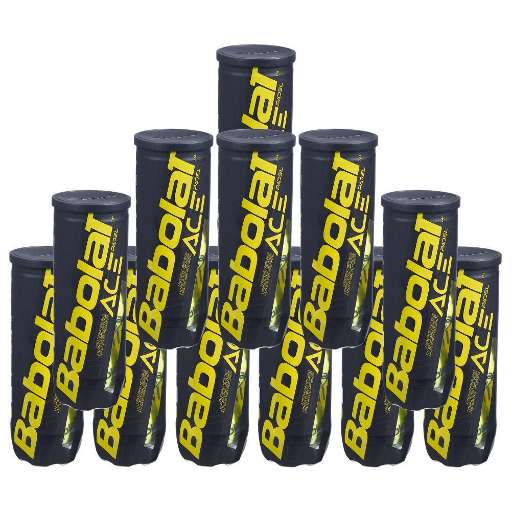 Pack de 12 tubes de balles Babolat Ace