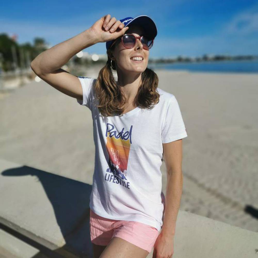 T-shirt TBT – Padel Lifestyle Femme en Coton Organique