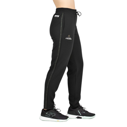 Pantalon de survêtement Bullpadel Pior Noir Femme