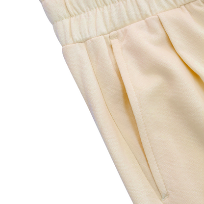 Pantalon de survêtement Osaka Wide Leg Beige Femme