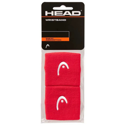 Poignets Éponge Head 2.5" Rouge x2