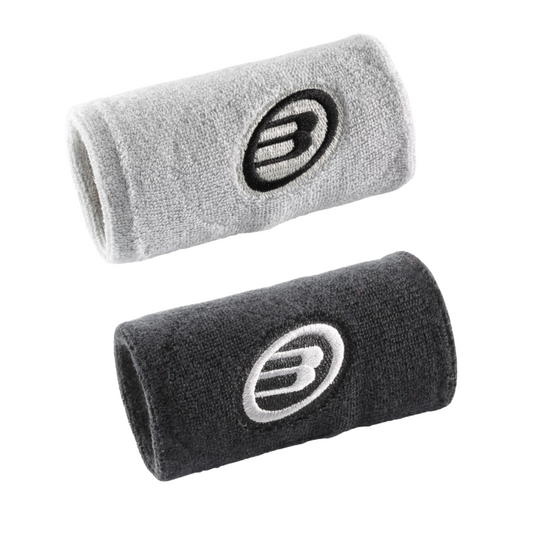 Poignets Éponge Bullpadel BPMU252 I Gris/Noir x2