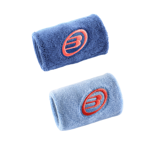 Poignets Éponge Bullpadel BPMU253 I Bleu/Bleu Marine x2