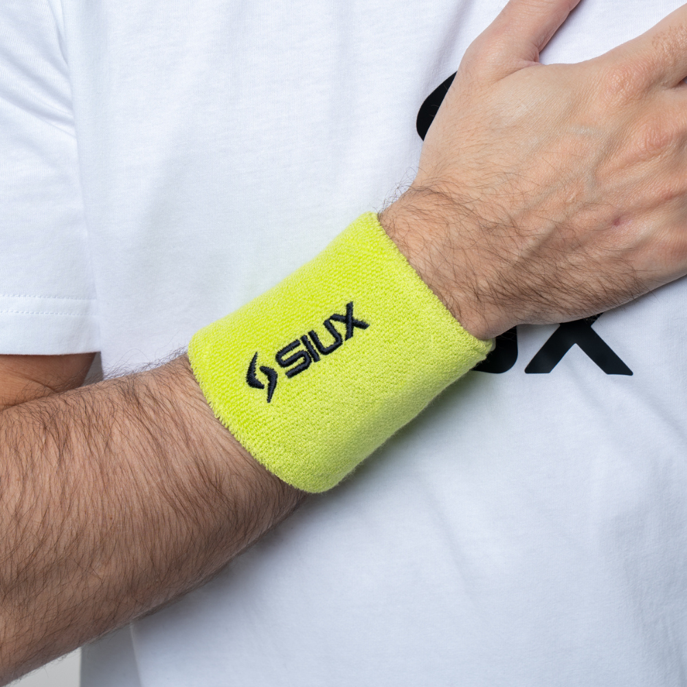 Poignets Éponge Siux Groove S Jaune x2 - Esprit Padel Shop
