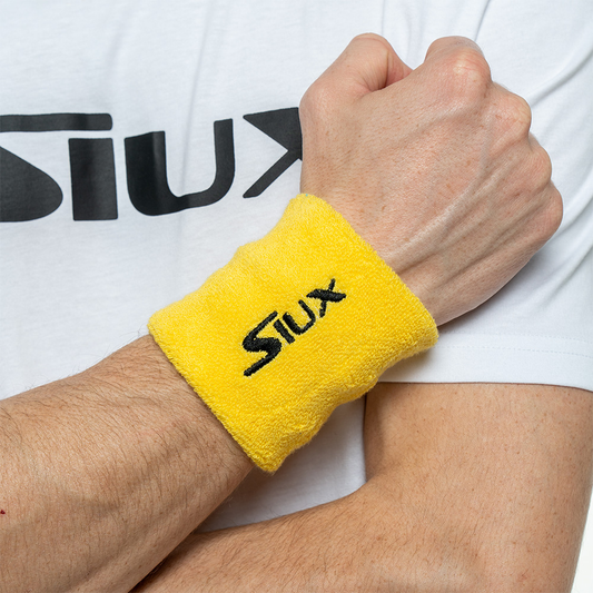 Poignets Éponge Siux Reveal Jaune x2
