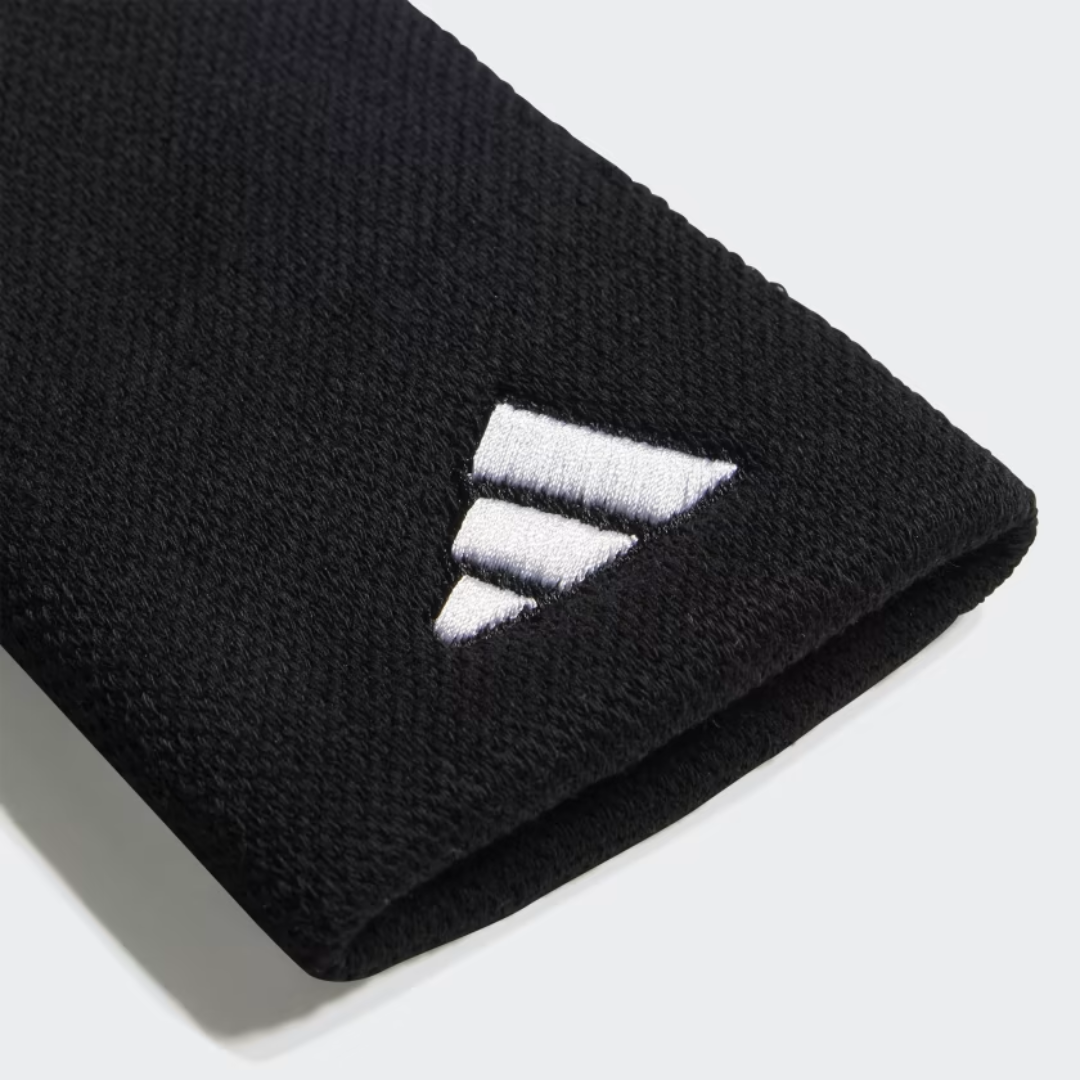 Poignets Éponge Adidas L Noir x2