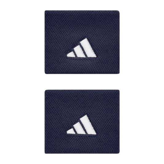 Poignets Éponge Adidas S Bleu Marine x2