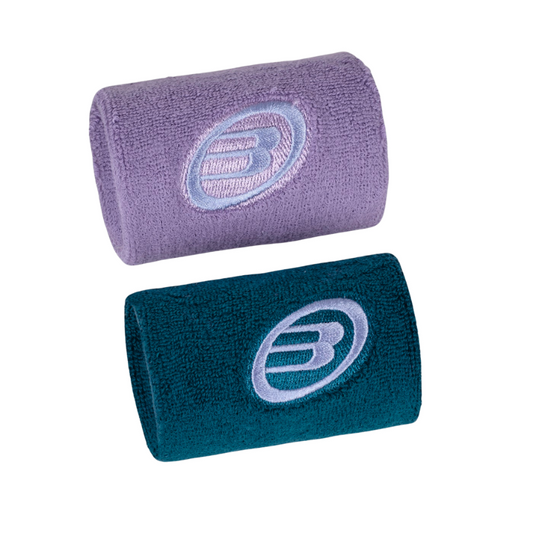 Poignets Éponge Bullpadel BPMU2405 I Marine/Violet x2