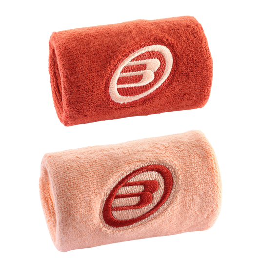 Poignets Éponge Bullpadel BPMU 263 Rose/Orange x2