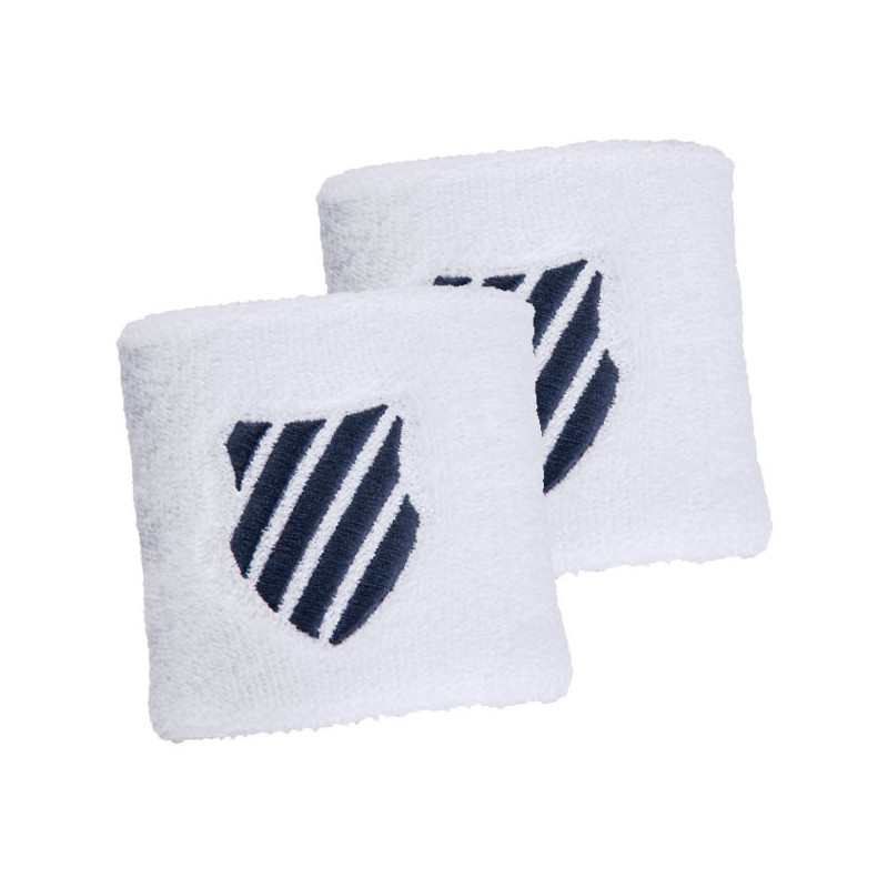 Poignets Éponge K-Swiss Blanc x2