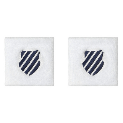 Poignets Éponge K-Swiss Blanc x2