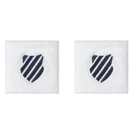Poignets Éponge K-Swiss Blanc x2