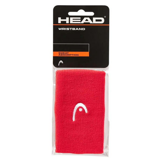 Poignets Éponge Head 5" Rouge x2