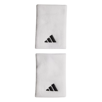 Poignets Éponge Adidas L Blanc x2