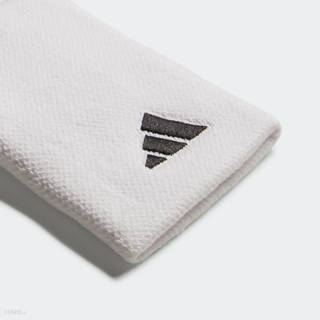 Poignets Éponge Adidas L Blanc x2