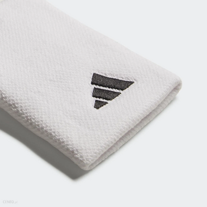 Poignets Éponge Adidas L Blanc x2