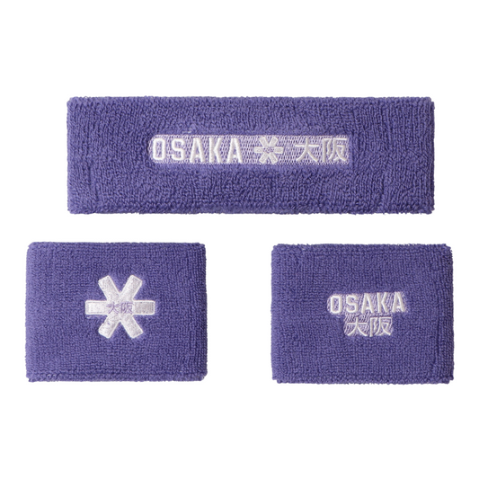 Poignets Éponge et Bandeau éponge Osaka Violet