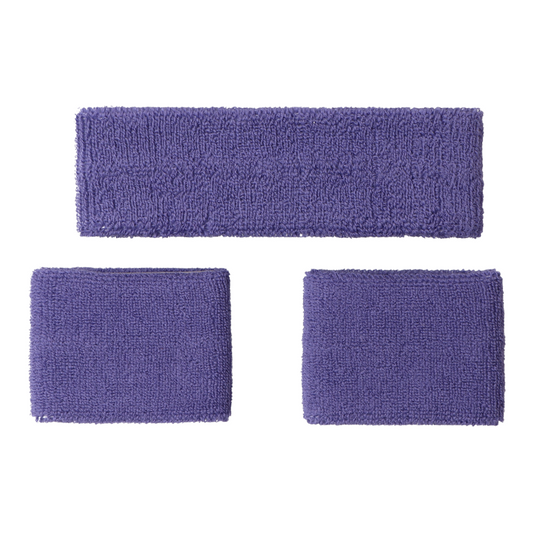 Poignets Éponge et Bandeau éponge Osaka Violet