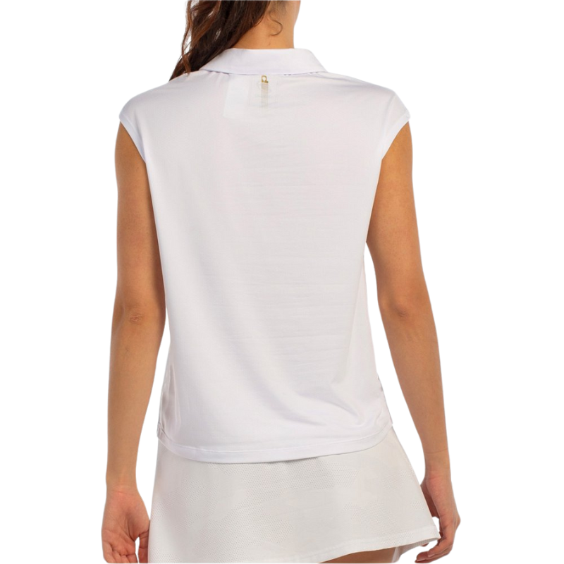 Polo Bullpadel Acido Blanc Femme