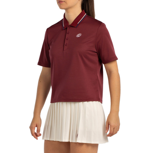 Polo Bullpadel Avia Rouge Femme