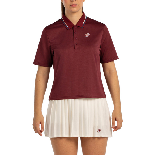 Polo Bullpadel Avia Rouge Femme