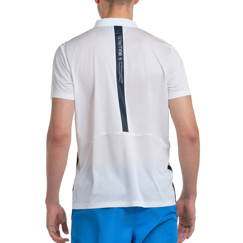 Polo Bullpadel Balto Blanc