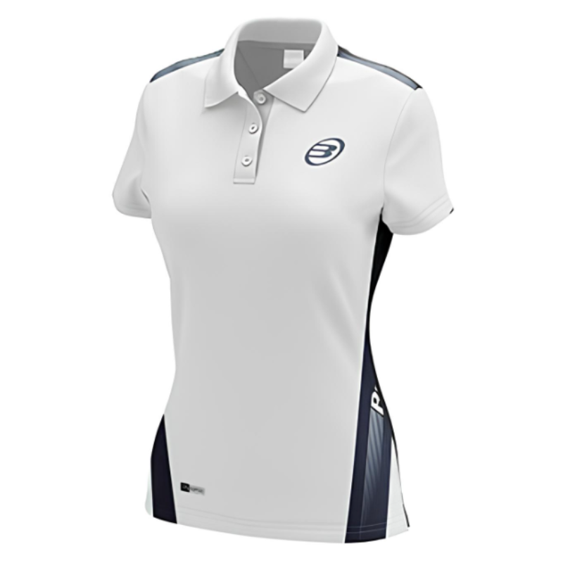 Polo Bullpadel Botea Blanc Femme