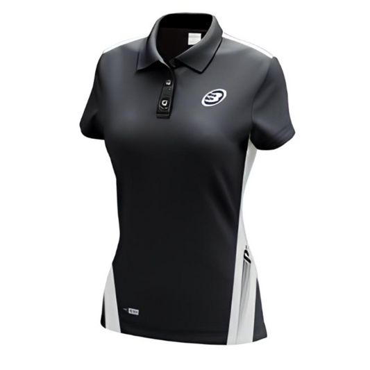 Polo Bullpadel Botea Noir Femme