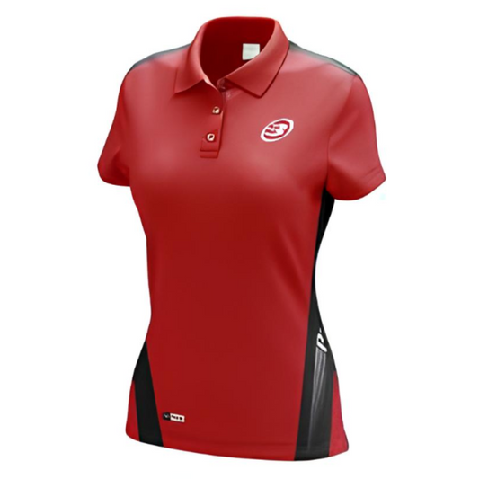 Polo Bullpadel Botea Rouge Femme