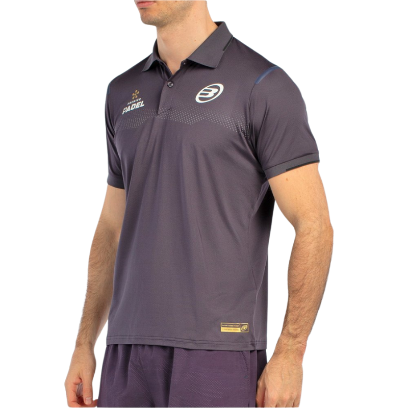 Polo Bullpadel Bramo Noir
