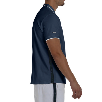 Polo Bullpadel Leiro 25V Bleu Marine