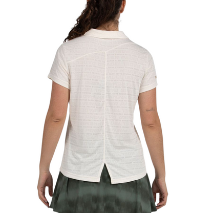 Polo Bullpadel Payerne Blanc Femme