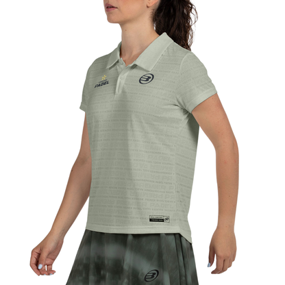 Polo Bullpadel Payerne Vert Femme