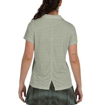 Polo Bullpadel Payerne Vert Femme