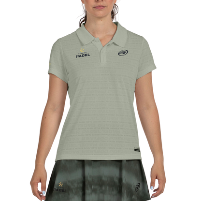 Polo Bullpadel Payerne Vert Femme
