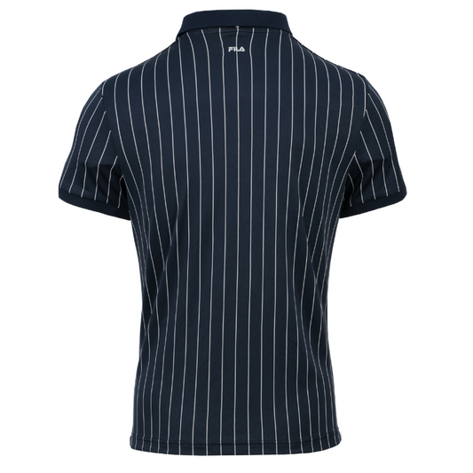 Polo Fila Stripes Bleu Marine